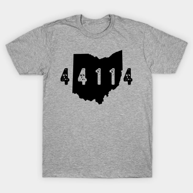 Ohio 44114 Cleveland Downtown T-Shirt by OHYes